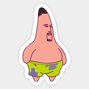 klay thompson sponge warrior Sticker